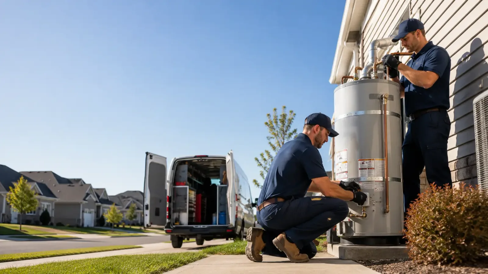 Water Heater Installation in Reinholds, PA